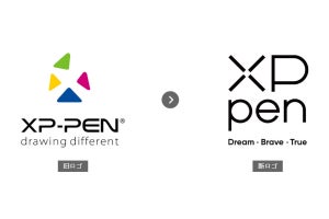 XPPenがロゴを刷新、若者へのアプローチを意識