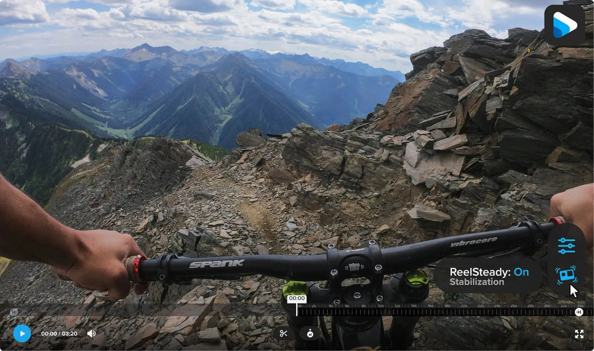 GoProプレーヤー＋ReelSteady