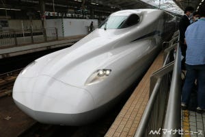 東海道新幹線「のぞみ」30周年、その歩みを振り返る - N700Sに乗車