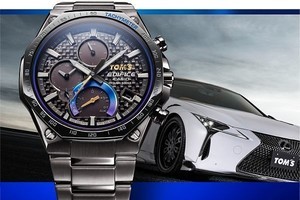 カシオ「EDIFICE」×TOM'Sのコラボレーションモデル第3弾