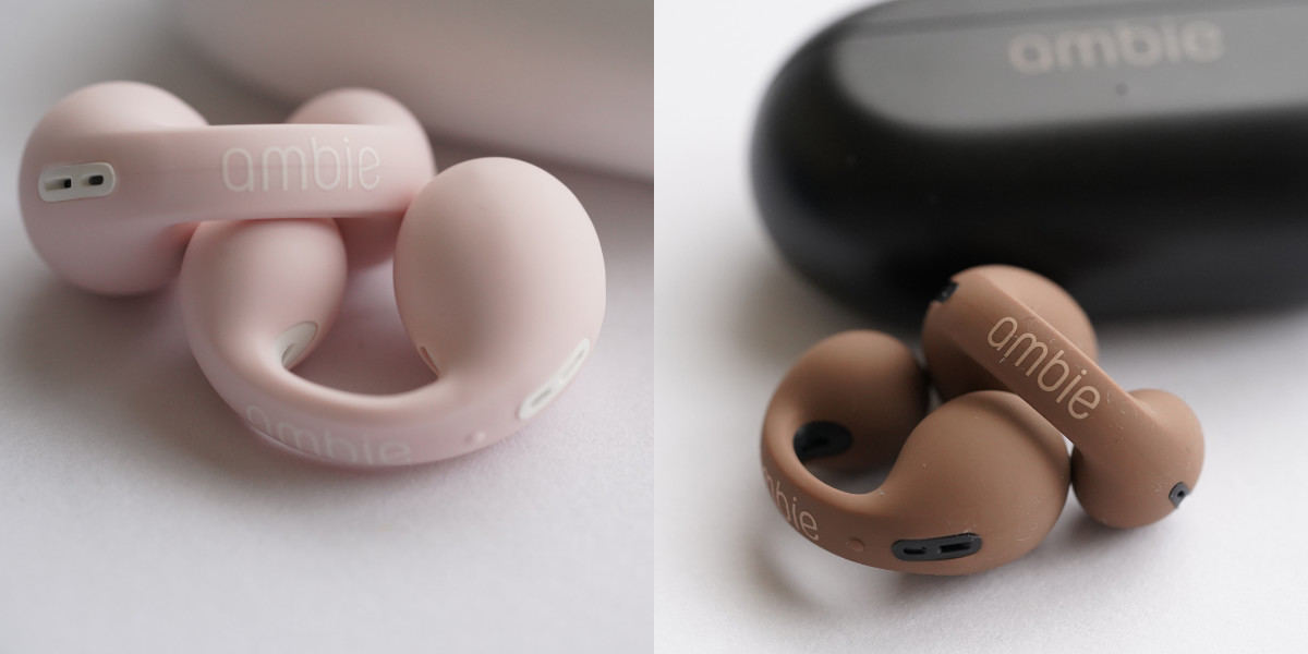 充電ケースのカラーも異なる。Baby Pinkは白のケースにピンクのロゴ、Mochaは黒のケースに茶色のロゴとなる
