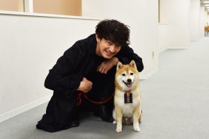 『ナンバMG5』柴犬の声は津田健次郎だった　初対面で「めちゃくちゃかわいい!」