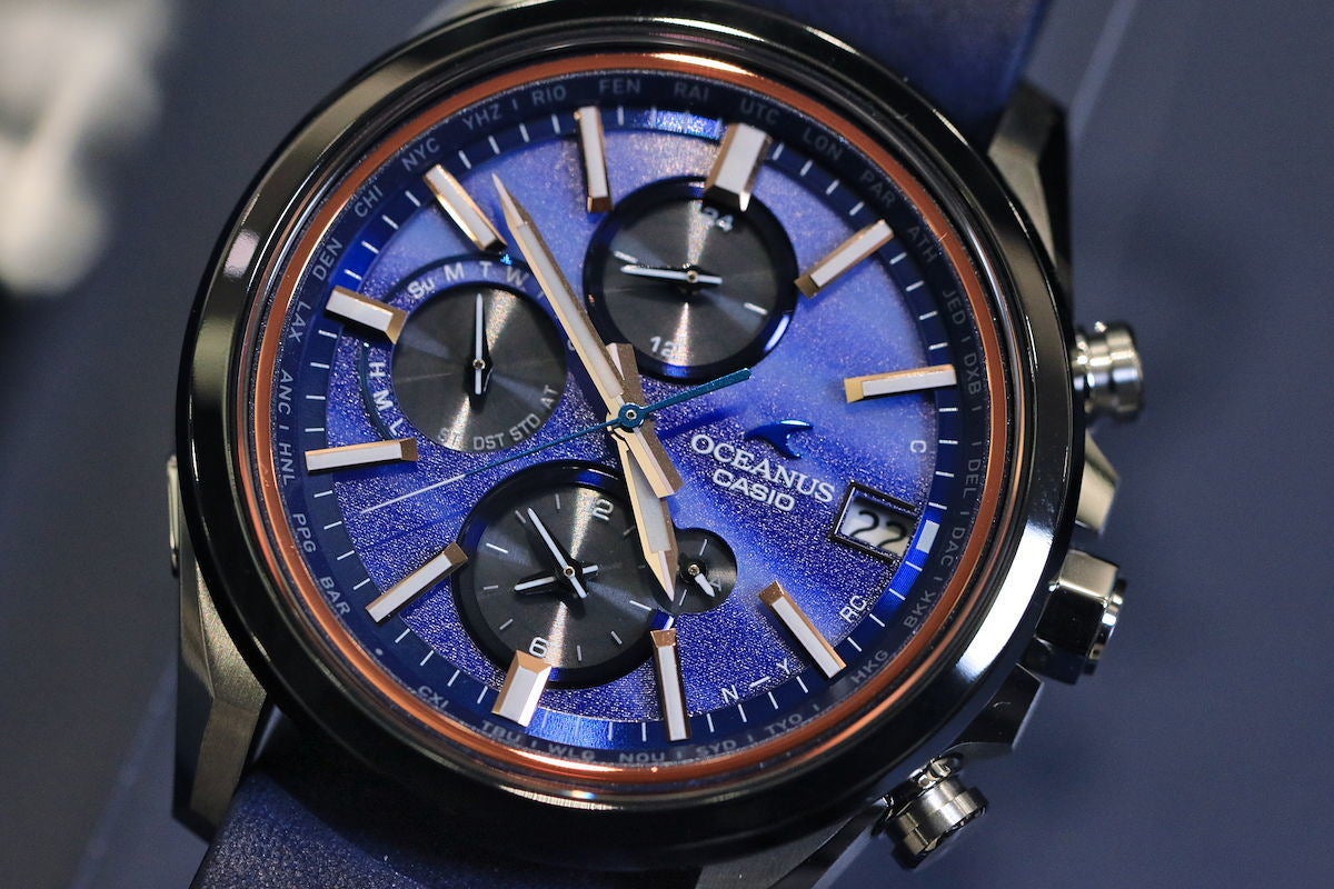 カシオ2022年5月の時計新製品を実機写真で！ OCEANUS・EDIFICE・PRO 