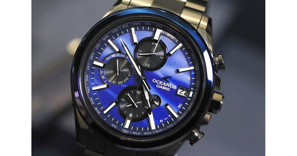 カシオ2022年5月の時計新製品を実機写真で！ OCEANUS・EDIFICE・PRO