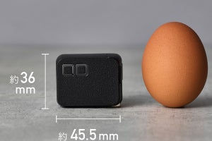 卵より小さい、30W出力の2ポートUSB-C充電器「NovaPort DUO 30W」