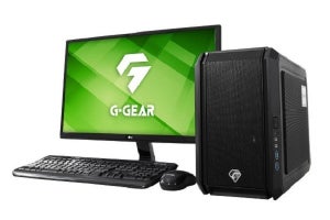 G-GEAR、コンパクトケース採用の最新Ryzen搭載デスクトップPC