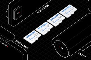 Samsung、最大16年の常時録画に耐える高耐久設計のmicroSDカード