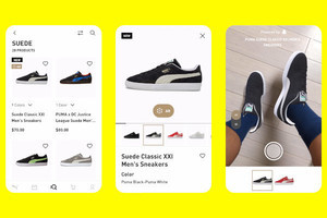 写真SNS「Snapchat」の月間利用者数が6億人を突破、AR試着などの新機能
