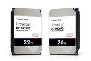 Western Digital、10枚のプラッタで26TBを実現したDC向けHDD