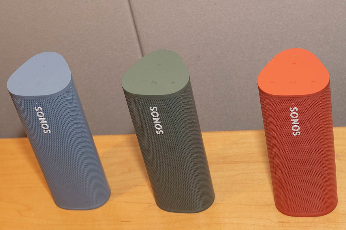Wi-Fi対応小型スピーカー「Sonos Roam」に3つの新色、今夏発売 | マイ