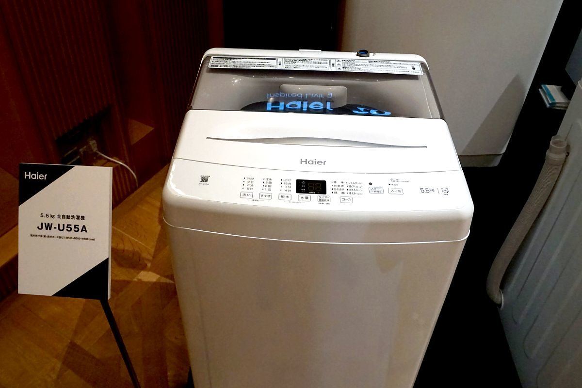 2022年製！動作良好】Haier（ハイアール） 全自動洗濯機 5.5kg JW 