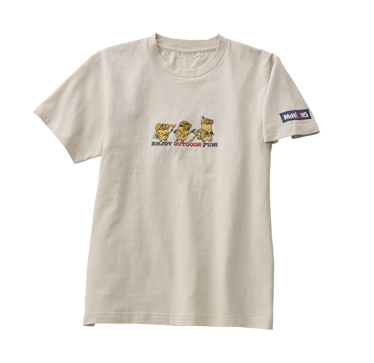 脇の縫い合わせがなく着心地バツグン、素材ロスを防げるエコフレンドリーな製法の「Tシャツ」(3,900円)