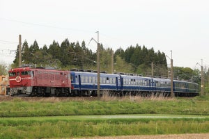 JR東日本、急行「津軽」12系客車を電気機関車が牽引 - 7月に運転へ