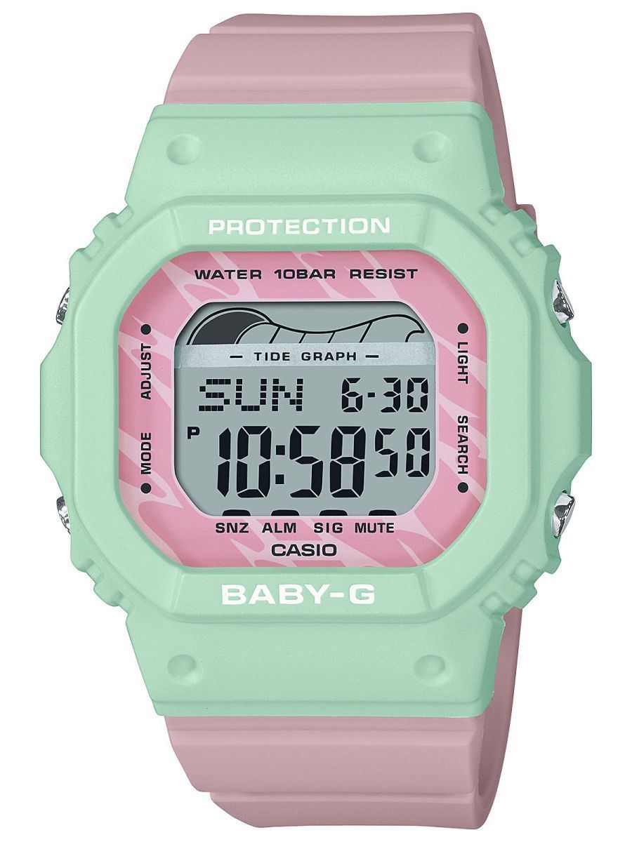 カシオ「BABY-G」、カラフル＆コンパクトなスポーツライン「G-LIDE