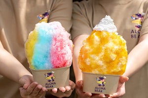 どっちのアイスが好み？　渋東シネタワーに「ロールアイスクリームファクトリー」とハワイアンシェイブアイスの「ALOHA BEAR」がオープン