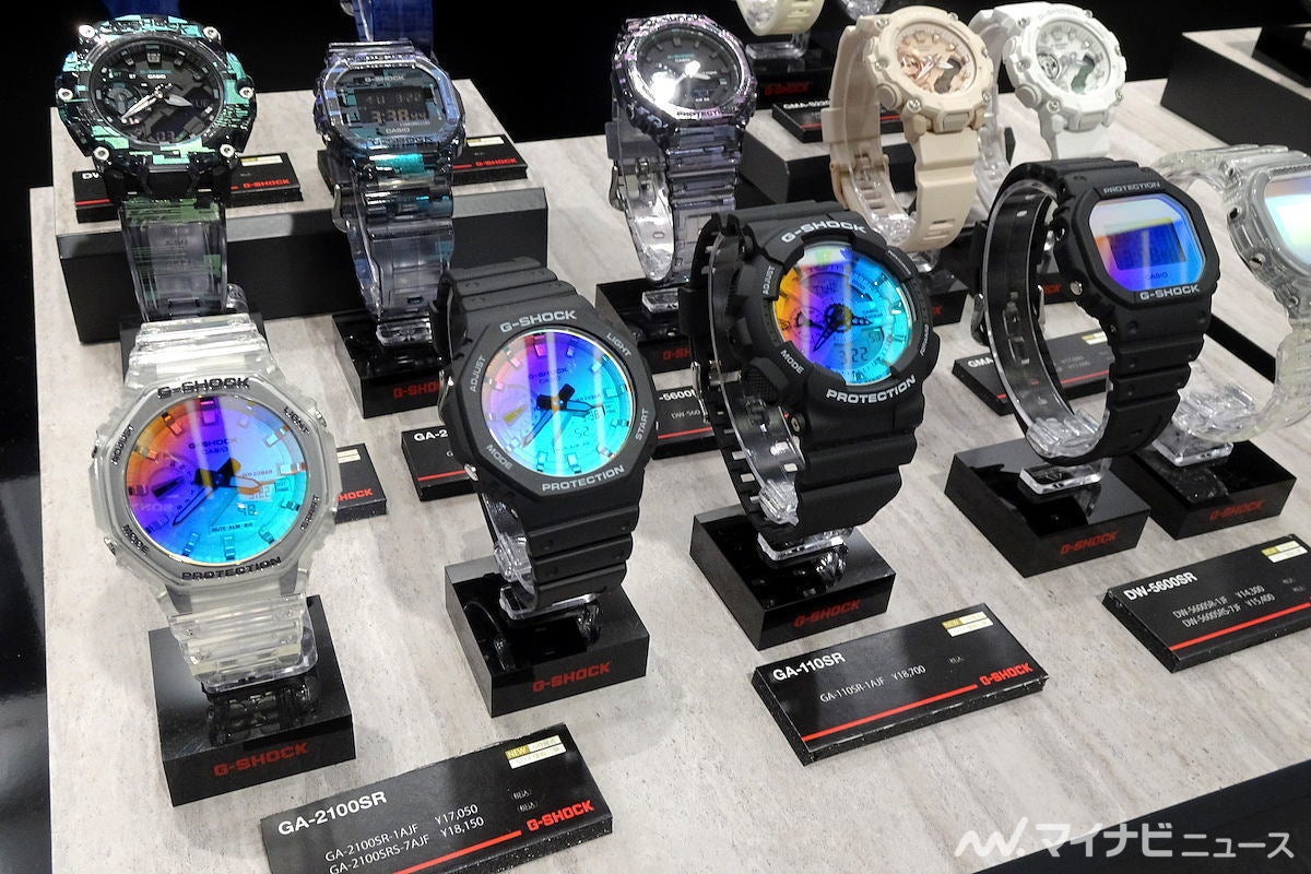 カシオ2022年6月発売のG-SHOCKを実機写真で！ | マイナビニュース