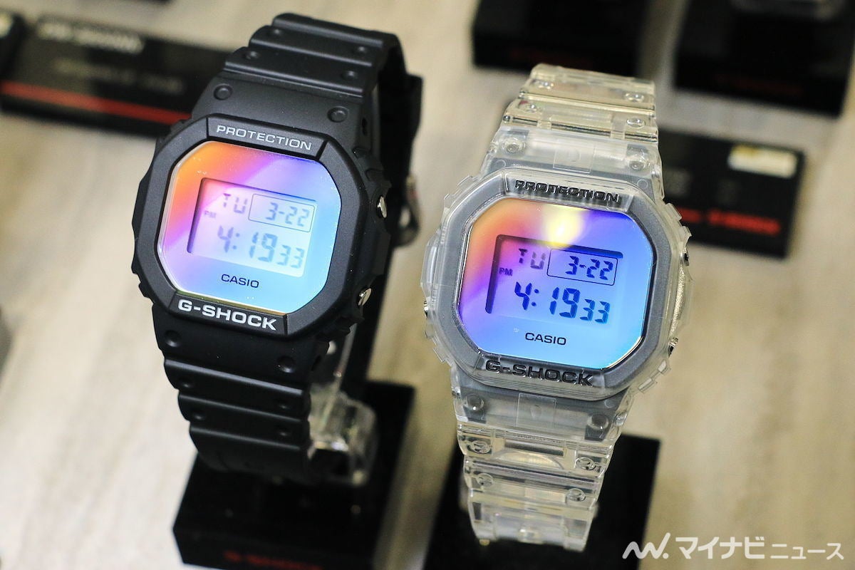 カシオ2022年6月発売のG-SHOCKを実機写真で！ | マイナビニュース