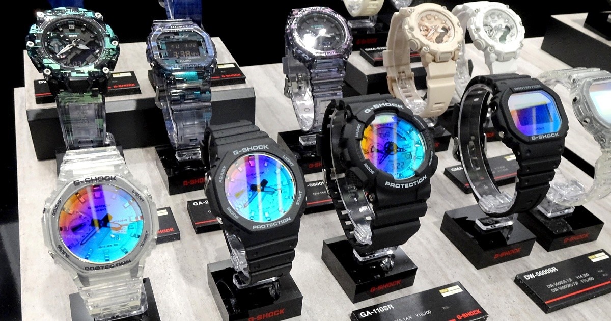 カシオ2022年6月発売のG-SHOCKを実機写真で！：マピオンニュース