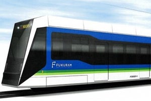 福井鉄道F2000形、新型LRV車両1編成導入 - 2023年春に運行開始予定