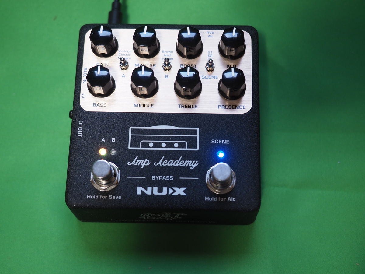 贅沢 Nux 多機能アンプシミュレーター (NGS-6) Academy Amp