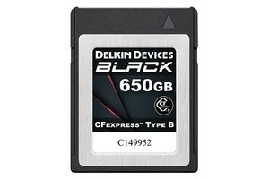 最大読み込み速度1,530MB/sのCFexpress Type Bカード - Delkin