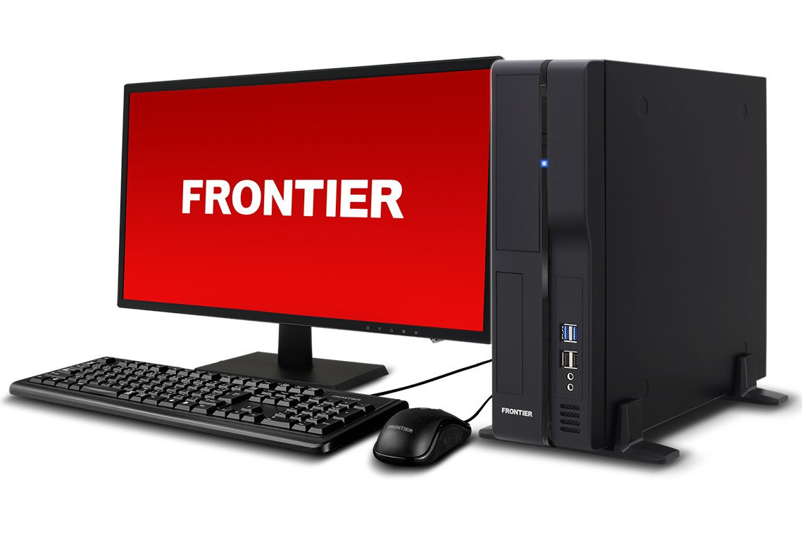 FRONTIER、第12世代Intel Core搭載のスリムなデスクトップPC | マイナビニュース