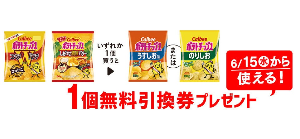 セブン 1個買うと無料 6月8日スタートのプライチをチェック 森永 大粒ラムネ カルビー ポテトチップス しあわせ濃厚バタ など6商品が対象 マイナビニュース