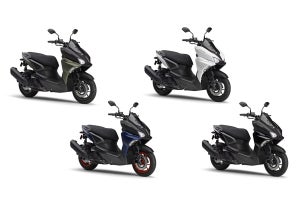 ヤマハ発動機、通勤・通学に快適な軽二輪スクーター「X FORCE ABS」発売