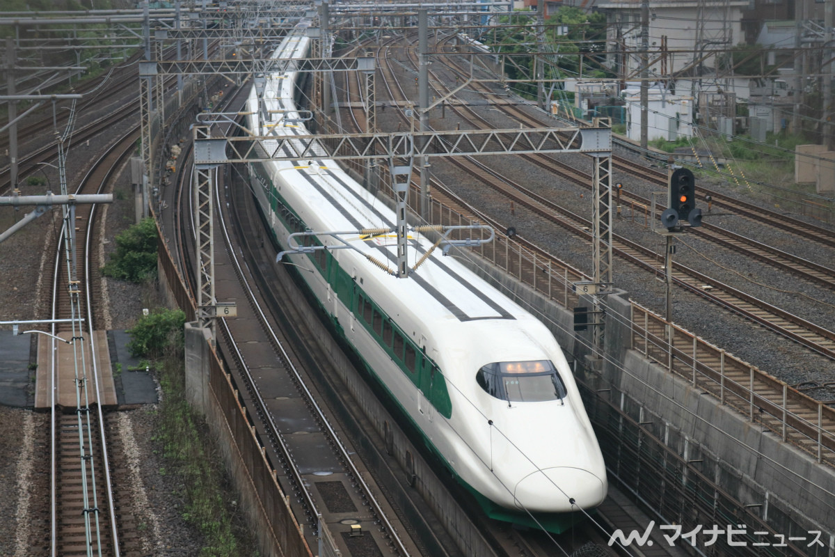 Jr東日本e2系 0系カラー新幹線 営業運転 やまびこ で都内へ マイナビニュース