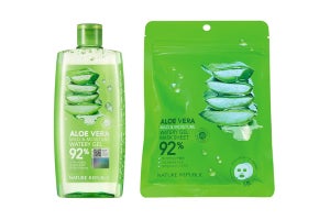 韓国の自然派スキンケアブランドより「アロエジェル」など2商品を発売