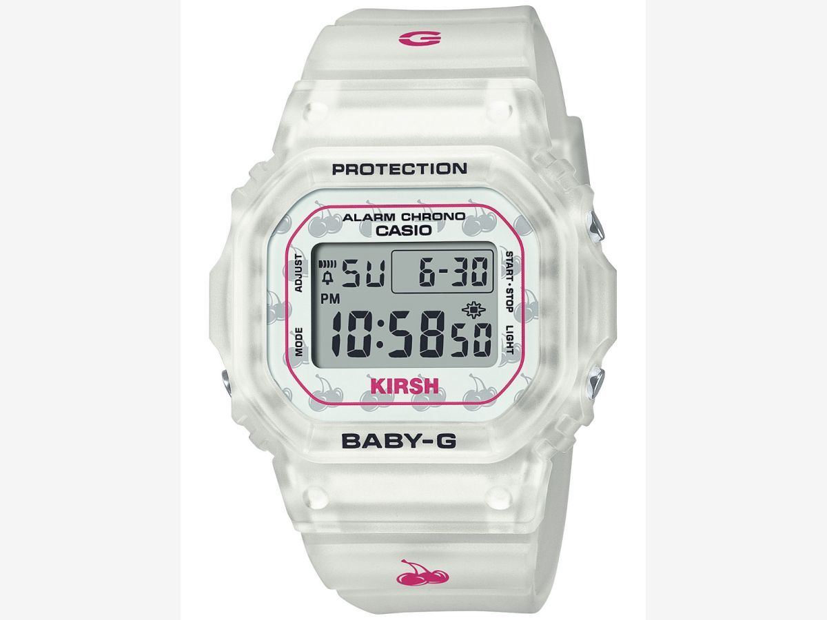 カシオ「BABY-G」、ファッションブランド「KIRSH」とのコラボモデル