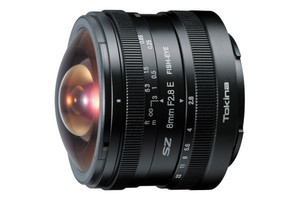 トキナー、ソニーE／フジXマウント向け「Tokina SZ 8mm F2.8 FISH-EYE MF」