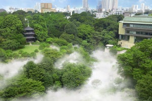 ホテル椿山荘東京、"涼"が体感できる夏限定の「庭園演出」開始