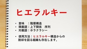 ヒエラルキーとは? 意味や使い方、カーストとの違いをわかりやすく解説