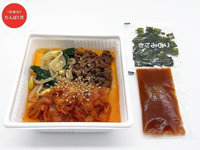 「たんぱく質が摂れる やみつき韓国風冷奴」(345円)