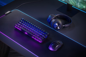 SteelSeries「Apex Pro」にテンキーレス60％キーボード、新型スイッチで高速化