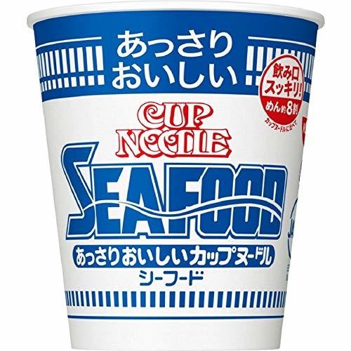 日清食品 あっさりおいしいカップヌードル シーフード 60g×20個