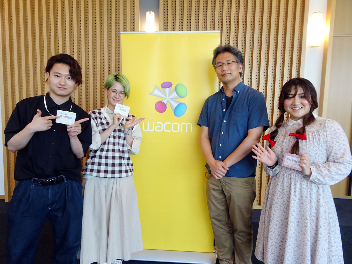 左から、松田築さん（GKダイナミックス）、市瀬更紗さん（GKダイナミックス）、本田宗久さん（GKダイナミックス）、戸田かえでさん（SonoSaki）