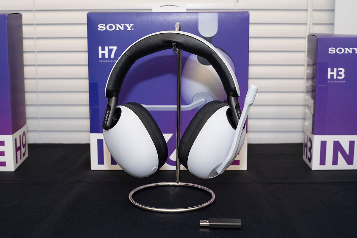 SONY - SONY ワイヤレスゲーミングヘッドセット INZONE H7 WH-G700の+
