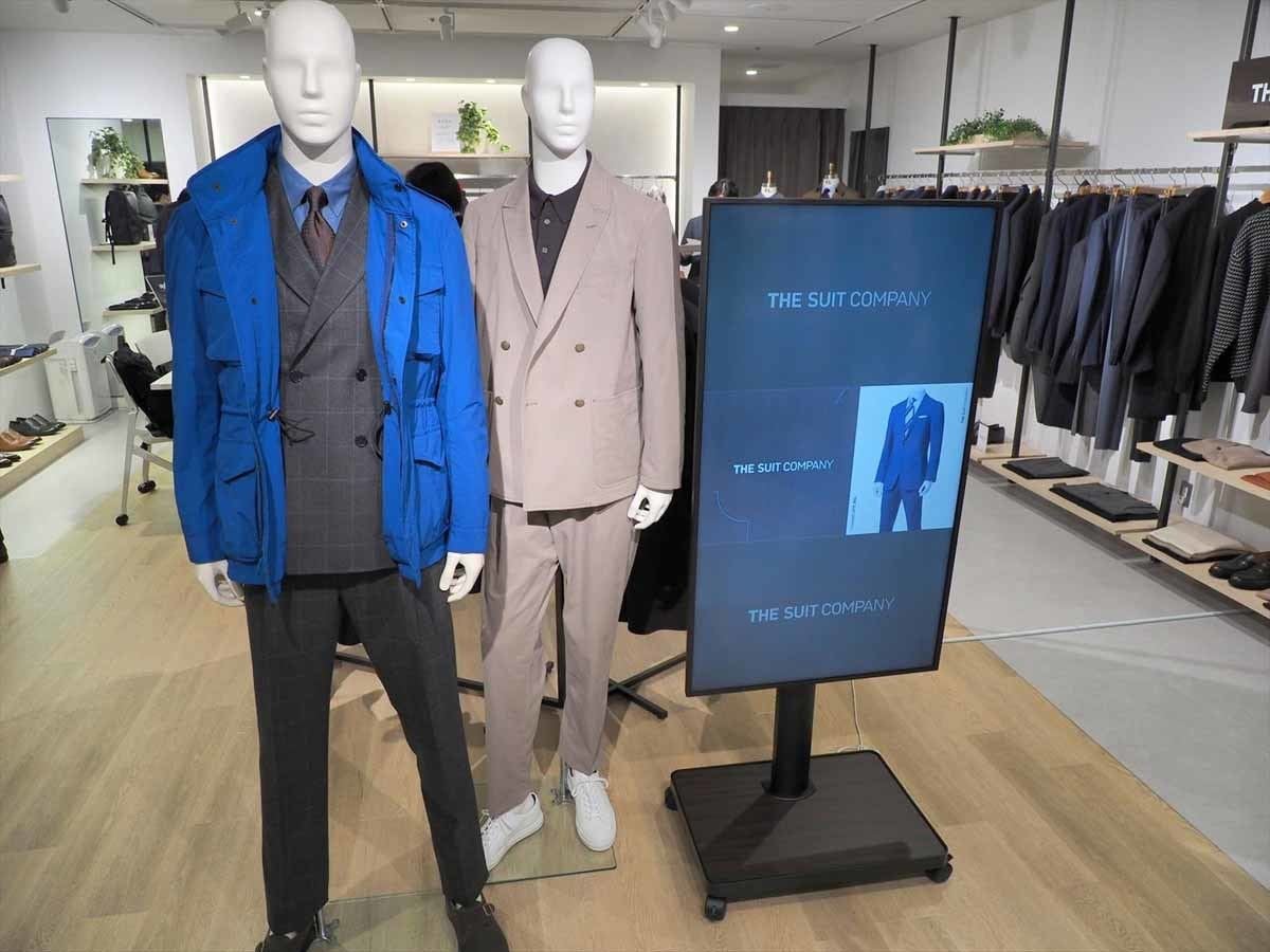 メンズスーツの流行は? THE SUIT COMPANY、UNIVERSAL