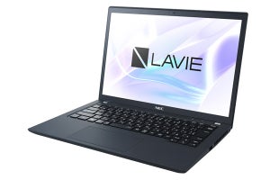 NEC、第12世代Core搭載の堅牢13.3型モバイルPC「LAVIE Direct PM(X)」