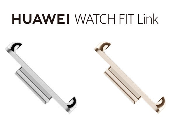 HUAWEI ファーウェイ Watch FIT用 交換バンド シルバーE312