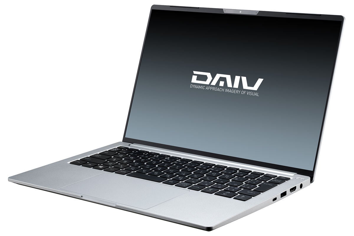 マウスコンピューター、Intel Evo Platform準拠の14型ノートPC「DAIV