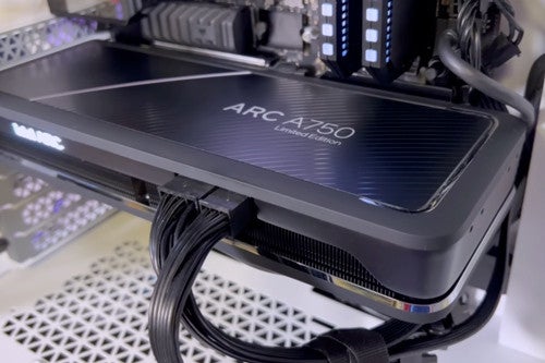 GPU intel Arc A750 インテルアーク グラフィックボード