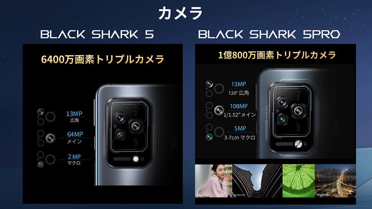 ゲーミングスマホ「Black Shark 5/5 Pro」日本上陸、早期予約で割引