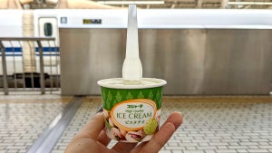 【比べてみた】「シンカンセンスゴイカタイアイス」東京駅ホームの自販機で買ったアイスと車内販売、どう違う?