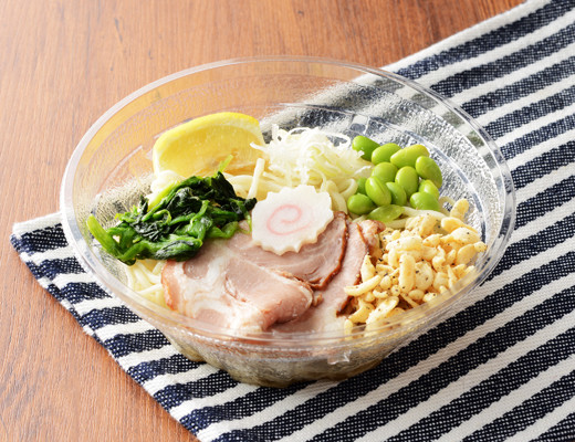 「中華蕎麦にし乃監修 かつお昆布の冷しまぜそば」(538円)