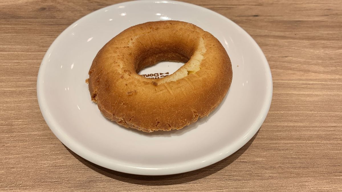 【ミスド】オールドファッション(テイクアウト129円/イートイン132円、293kcal)