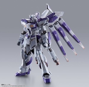 「Hi-νガンダム」デザイナーアレンジが施された「METAL BUILD」版が7月30日発売