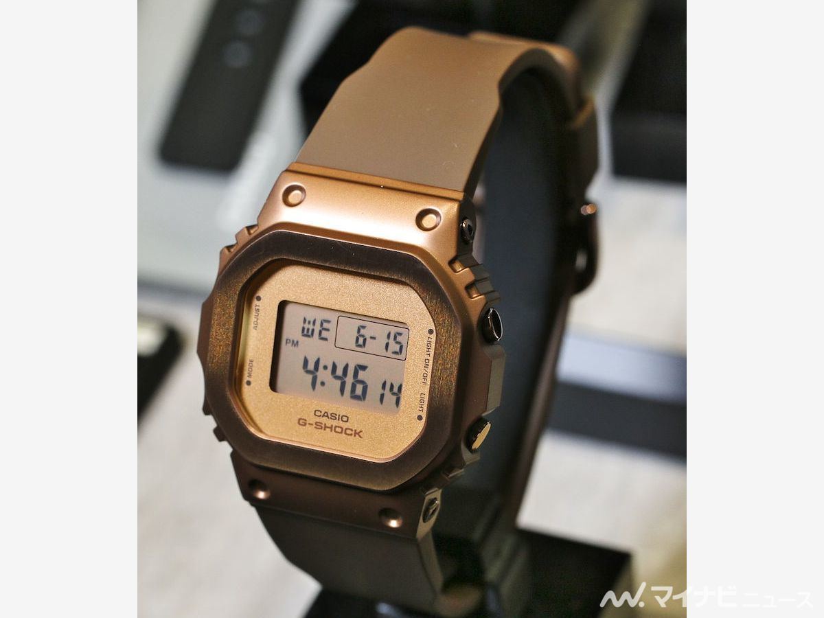 カシオ2022年8月発売のG-SHOCKを実機写真で！ | マイナビニュース